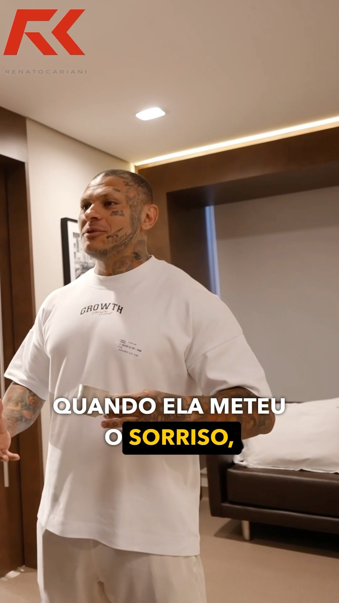 TOGURO SENTIU A CHAMA ACENDER! #renatocariani #juliobalestrin #taticariani #toguro #amor #chama