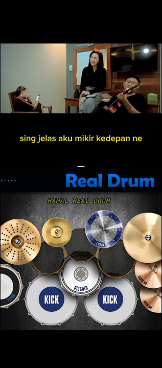 Satru - cover Real Drum #shorts #dennycaknan #happyasmara