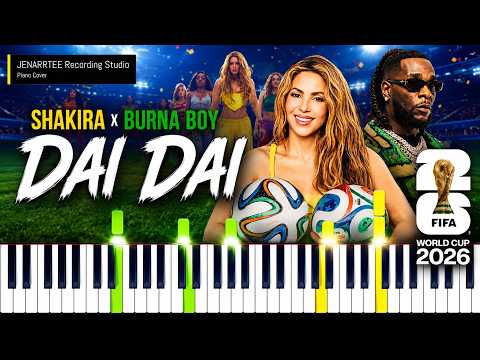 Dai Dai (FIFA World Cup 2026) (Original + Easy Key) - Shakira, Burna Boy