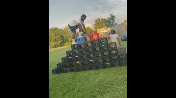 Funny Crate Challange Fail - #CrateChallange #Shorts