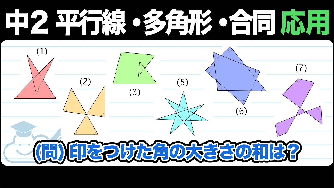 多 角形 の 外角 の 和