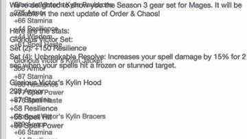 Order and Chaos Online | First look on upcoming S3 (Mage)(PvP) [HD]