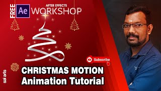 After Effects Christmas Motion Animation Tutorial
