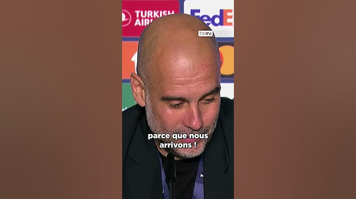 Guardiola met en garde le Real Madrid !