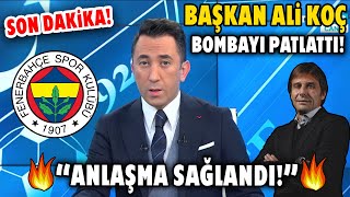 SON DAKİKA! Başkan Ali Koç Yılın Bombasını Patlattı! ''Antonio Conte İle Anlaşma Tamam!'''