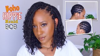 FreeTress Boho Hippie Braid 12" with Individual Crochet Illusion Braid Pattern| Sams Beauty screenshot 3