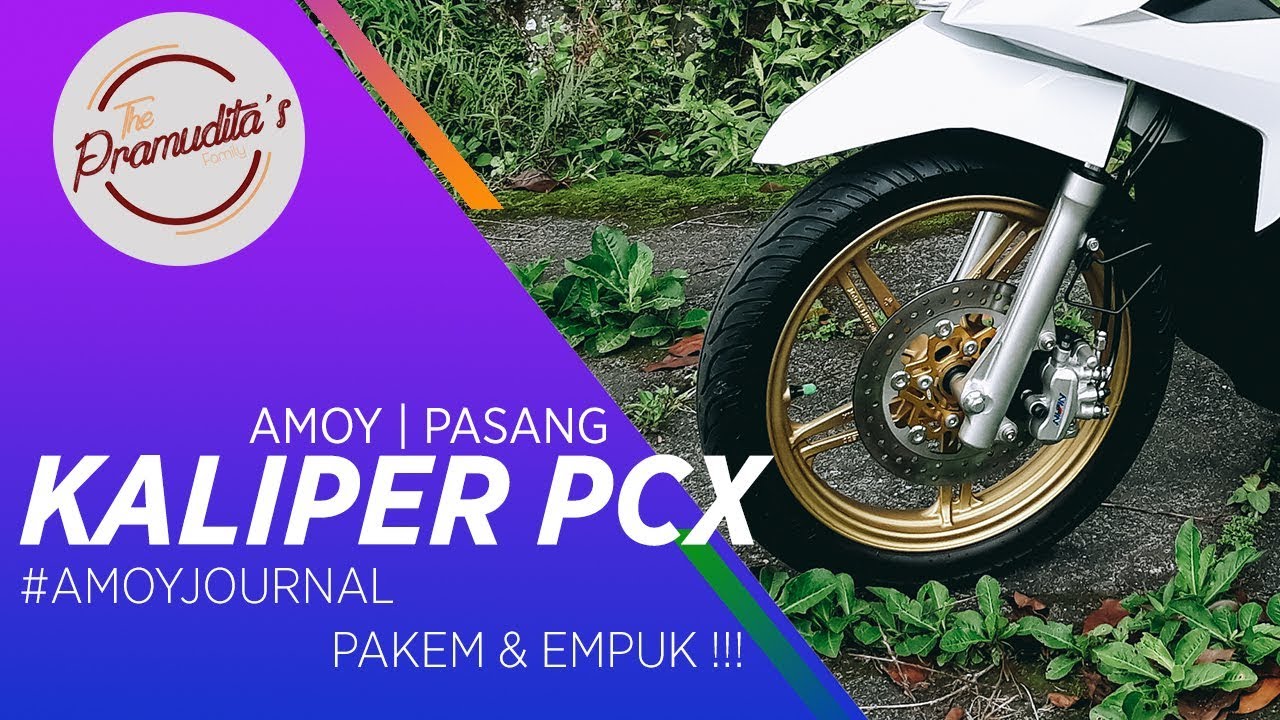 New Beat Fi Pasang Kaliper PCX Amoy Jadi Kekar Kakinya AMOYJOURNAL YouTube