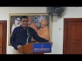 Respected ramesh chandra patidar  speech  at baps bahrain  swami narayan temple