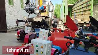 Поступление оборудования на склад 06.05. Пневмонагнетатели, растворонасосы, штукатурные станции