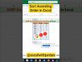 Sort #excel #exceltips #shortvideo #exceltricks #excelshorts #shortsfeed #shorts #short #words