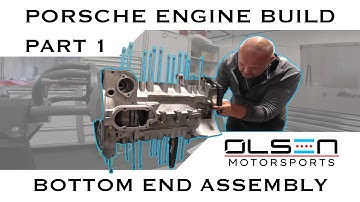 Porsche Engine Build Walkthrough || Part 1 / Bottom End Assembly