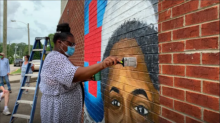 Mary Merritt Mural Dedication in Old Town Berea
