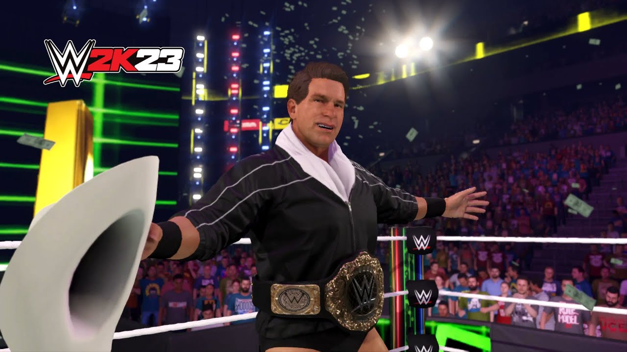 JBL Entrance With The New World Heavyweight Championship WWE 2K23