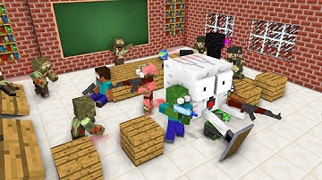 ZOMBIE APOCALYPSE ATTACK | Platabush Animation