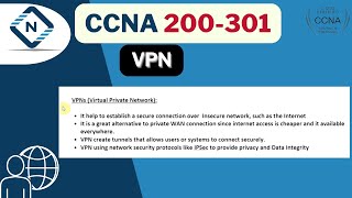 Free CCNA (NEW) | VPN | Video 66 | CCNA 200-301 Complete Course image
