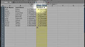 How to generate a Random List in Excel 