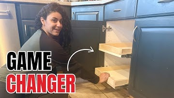 Turn Kitchen Shelves Into Pull-Out Drawers Using Scrapwood (Easy DIY Upgrade!)