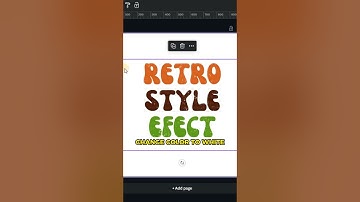 Adding grunge effect to text in Canva 🤘🖤
