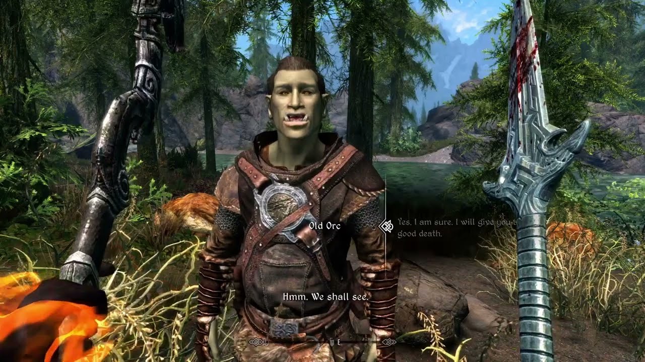 I Think The Old Orc Got A "Good Death"