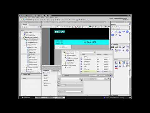 06: How to Insert and Use a Graphics List in a HMI project in TIA Portal || WinCC