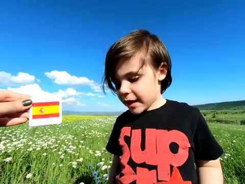 მსოფლიოს დროშები,ილია 4 წლის.Флаги Мира,Илья 4 года.Flags of the World,Ilia 4 years.