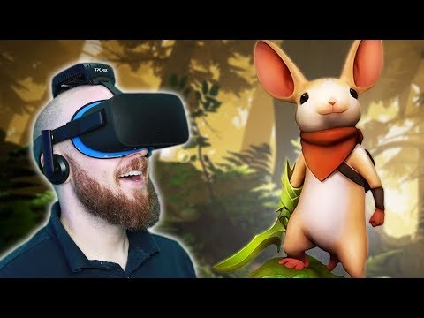 Video: Het Heerlijke Virtual Reality-muisavontuur Moss Is Nu Beschikbaar Op Pc