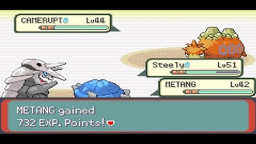 Pokemon Emerald - Vs Team Magma Admin Tabitha & Team Magma Leader Maxie [Tag battle with Steven]