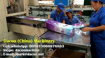 Toilet Paper Rolls Packing Machine Line ( Single Roll Packing + Bundle Packing )