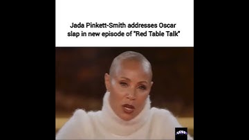 #JadaPinkettSmith addresses #Oscar slap in new episode of "Red Table Talk"