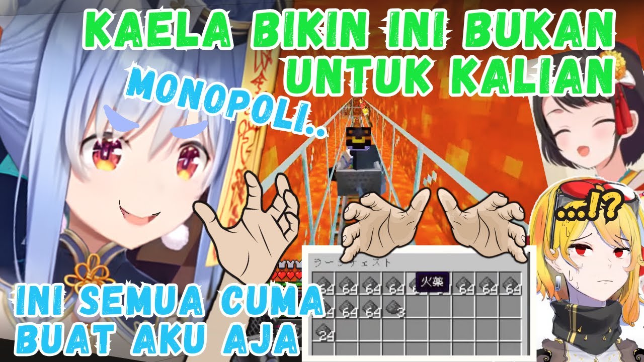 Sisi EVIL PEKORA Kertriger Waktu Dia Berkunjung Ke Creeper Farm KAELA Instan Karma 【Hololive | Clip】