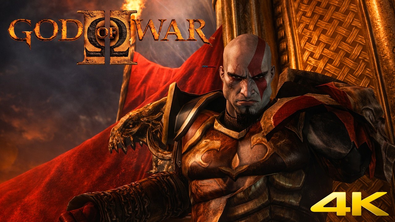 God of War 2 | God Armor Kratos NG+ | Vertical Gameplay | 4K HDR 60fps