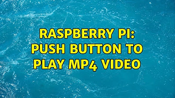 Raspberry Pi: Push button to play mp4 video