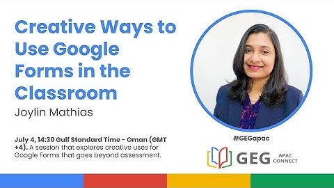 Creative Way to use Google Forms in the Classroom