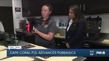 Exclusive look at new forensic technology