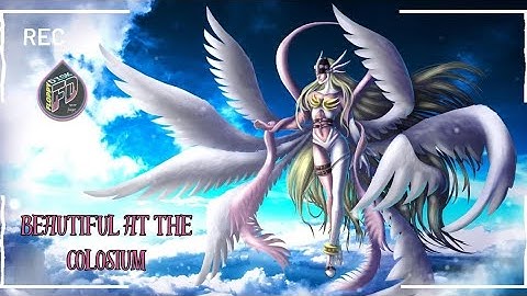Angewomon at Colosium Digimon World Re:Digitize [PSP] #digimon #digimonworld #ppsspp #angewomon