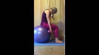 Seated Roll Downs