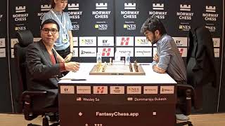 BISHOP VS KNIGHT!! Wesley So vs Gukesh || Norway Chess 2023 - R9