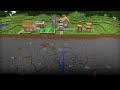 ТЕПЕРЬ НАША ДЕРЕВНЯ СТОИТ НА КРАЮ ОБРЫВА В МАЙНКРАФТ | Компот Minecraft