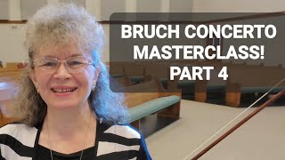 🤔🎻M. BRUCH - VIOLIN CONCERTO IN G MINOR, PART 4, 1. Allegro moderato, Marta Szlubowska, violin.