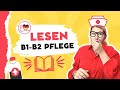 Leseverstehen Teil 2 telc Deutsch B1-B2 Pflege mit Elena Wermuth