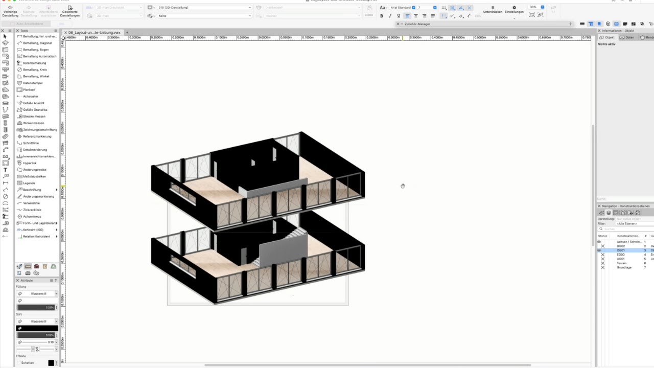 Vectorworks Layout Layout in Vectorworks | Skills and Drills 4.8. - YouTube