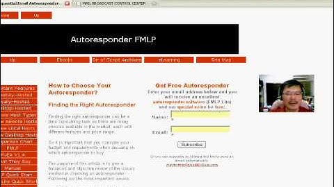 Free Email Autoresponder Software Mailing List Marketing -P1