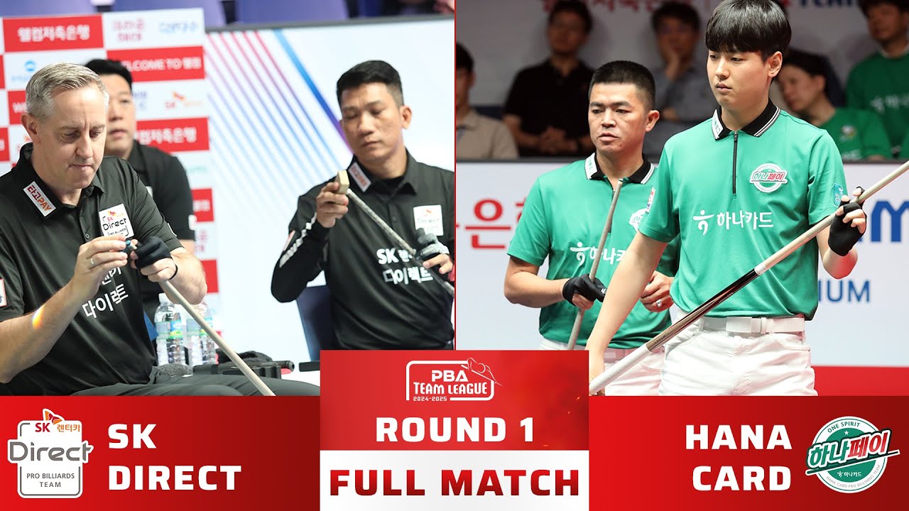 FULL MATCH: SK DIRECT - HANA CARD | Round 1 | PBA Team League 2024-2025