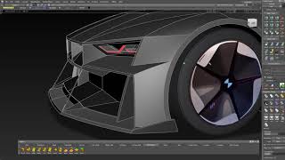 Sketch Modeling a Car Exterior part 5: Reproportioning the Design
