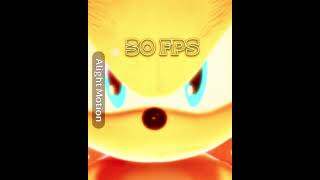 15 fps vs 30 fps vs 48 fps vs 60 fps | Sonic Edit