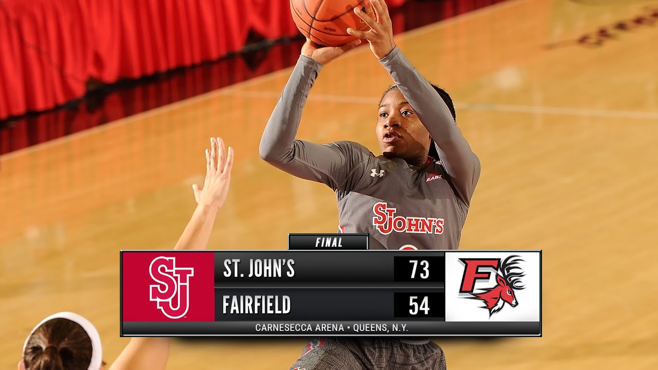 Highlights: St. John's 73, Fairfield 54
