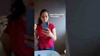 “Unboxing the cutest red ribbon bow top from Myntra ❤️🎀#top #outfit #partywear #fashion #sleeve