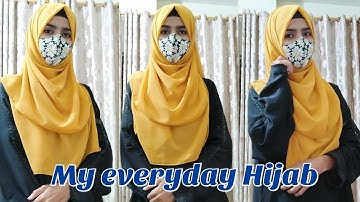 My everyday Hijab tutorial ll Most Requested Hijab Tutorial ll Fatima
