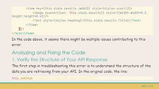 Troubleshooting the undefined is not a function Error in React Native