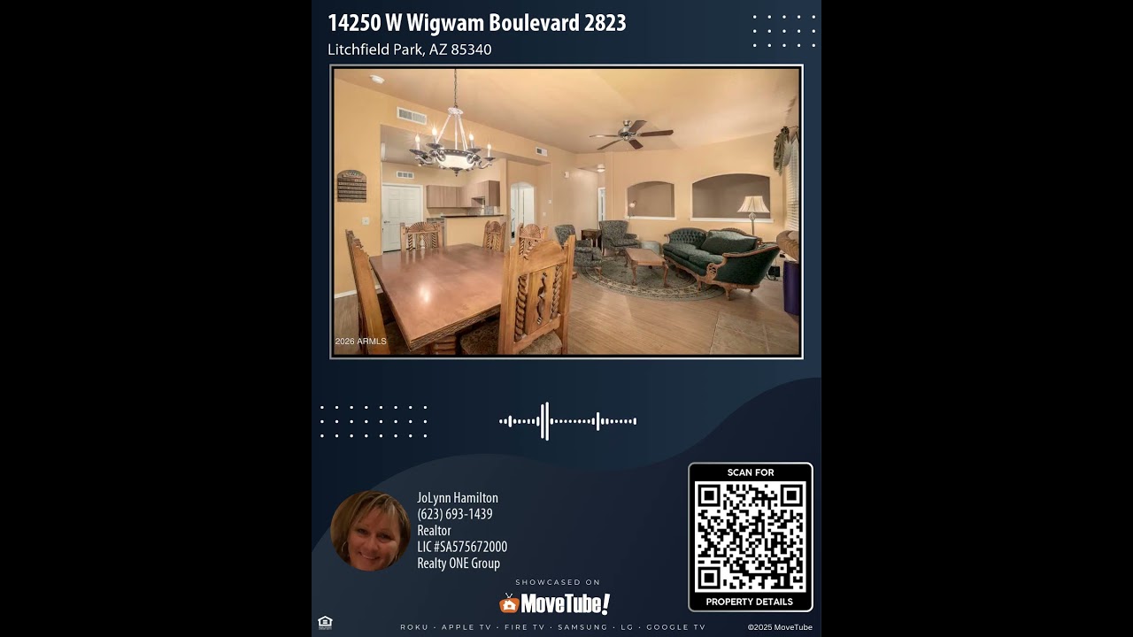 14250 W Wigwam Boulevard 2823, Litchfield Park, AZ 85340 | 3 Bedroom Condo For Sale